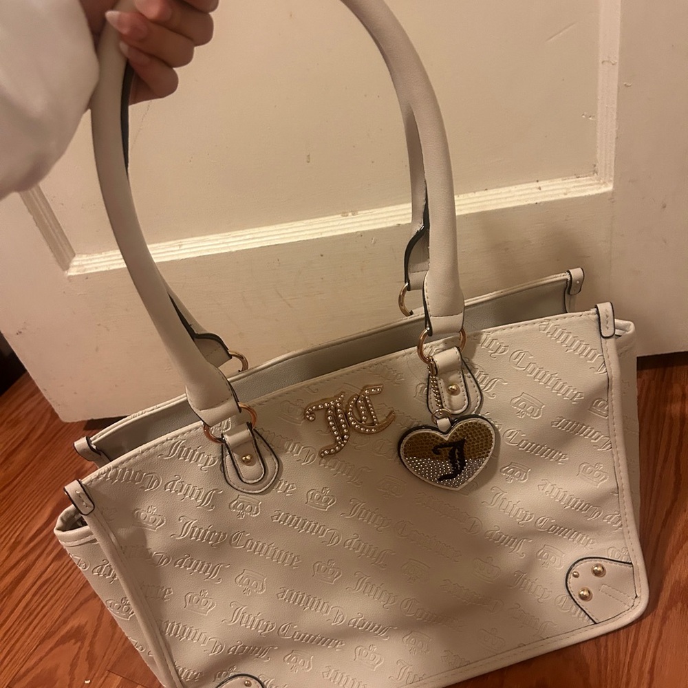 Juicy Couture White Tote Bag